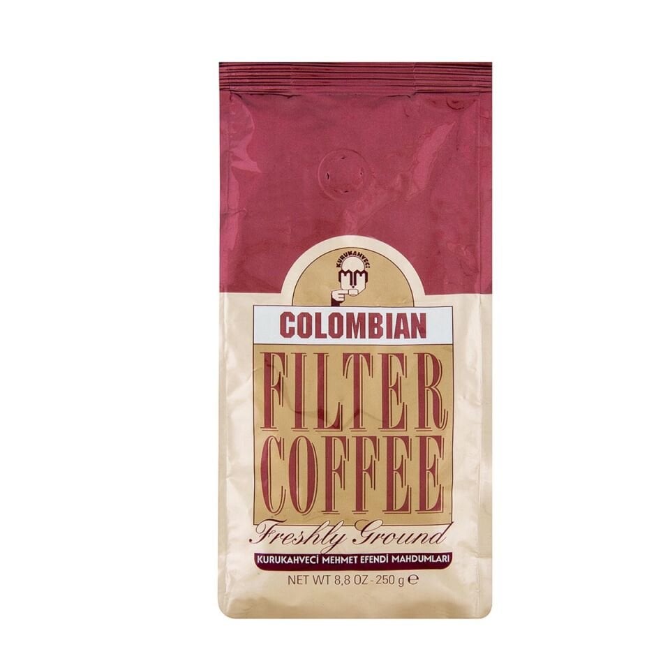 KURUKAHVECİ M.EFENDİ COLOMBİAN FİLTRE KAHVE 250 GR