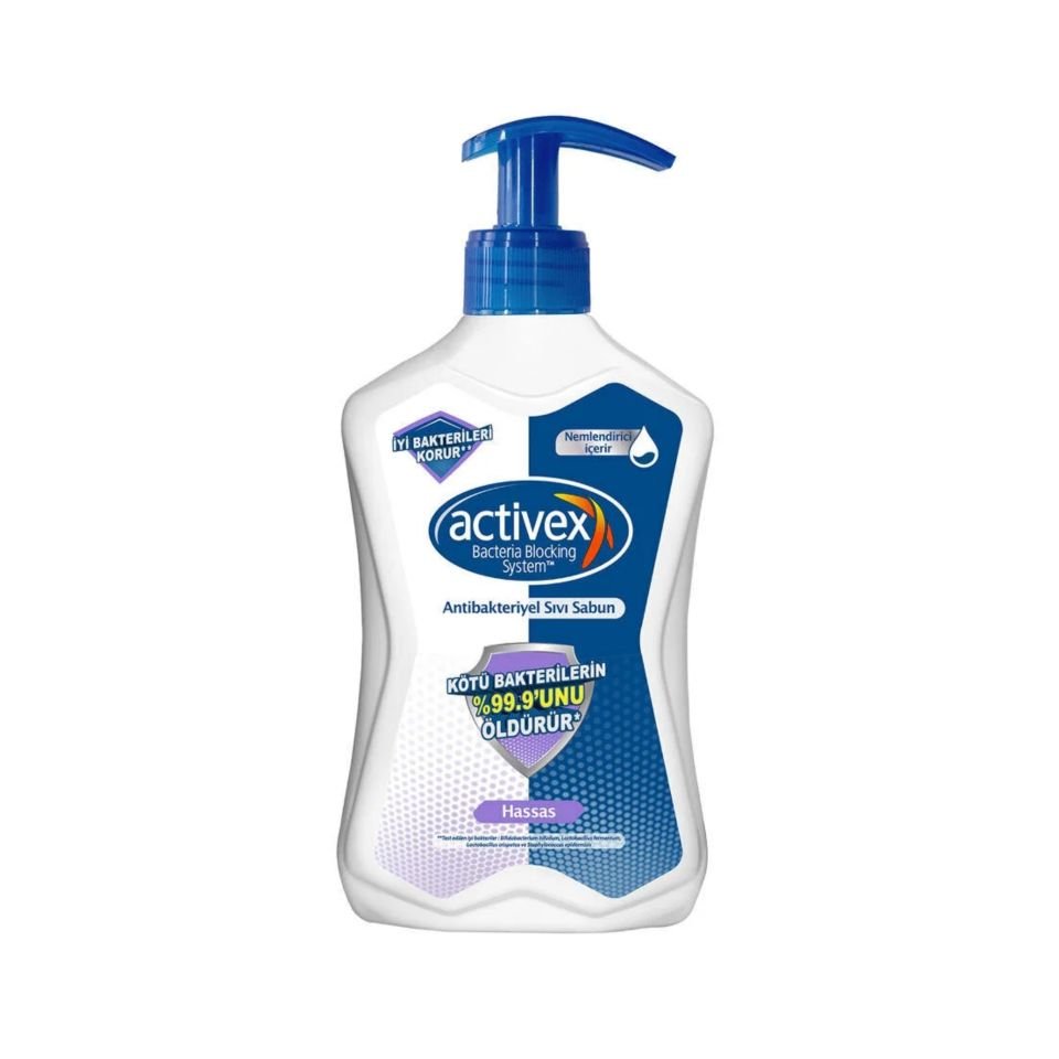ACTİVEX SIVI EL SABUNU 500ML POMPALI