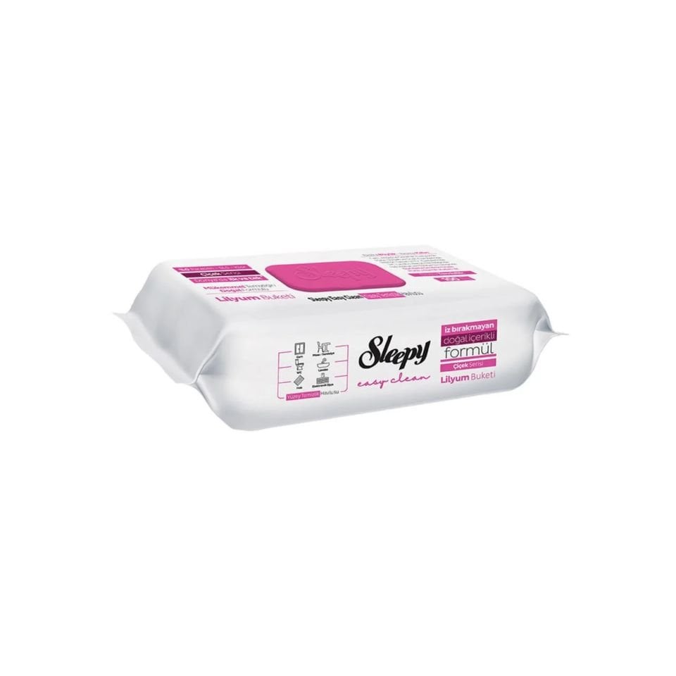 SLEEPY TEMİZLEME HAVLUSU LİLYUM BUKET 100 LÜ
