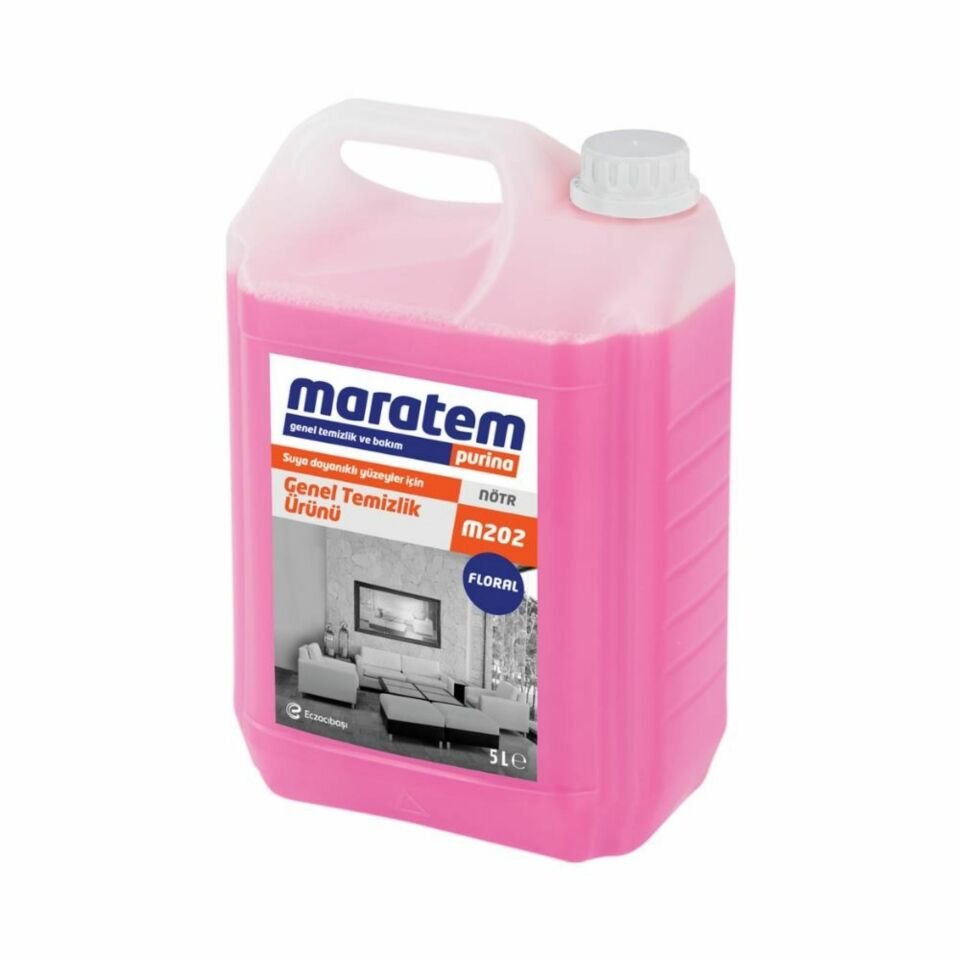 MARATEM M202 GENEL TEMİZLİK ÜRÜNÜ FLORAL 5L