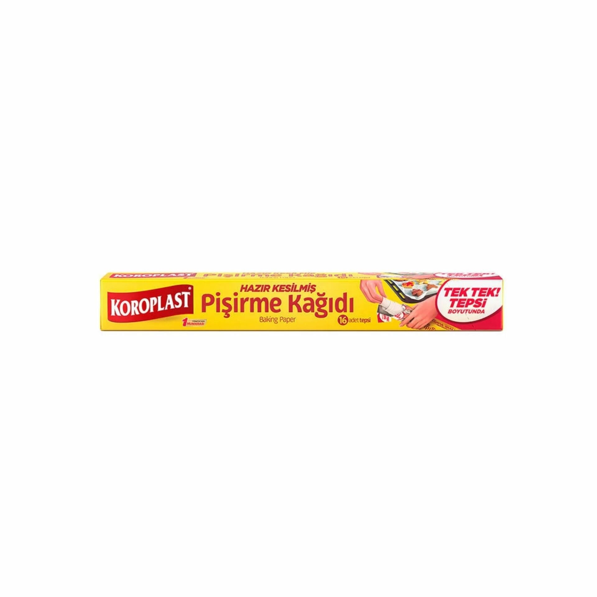 KOROPLAST PİŞİRME KAĞIDI KESİLMİŞ 16 X24