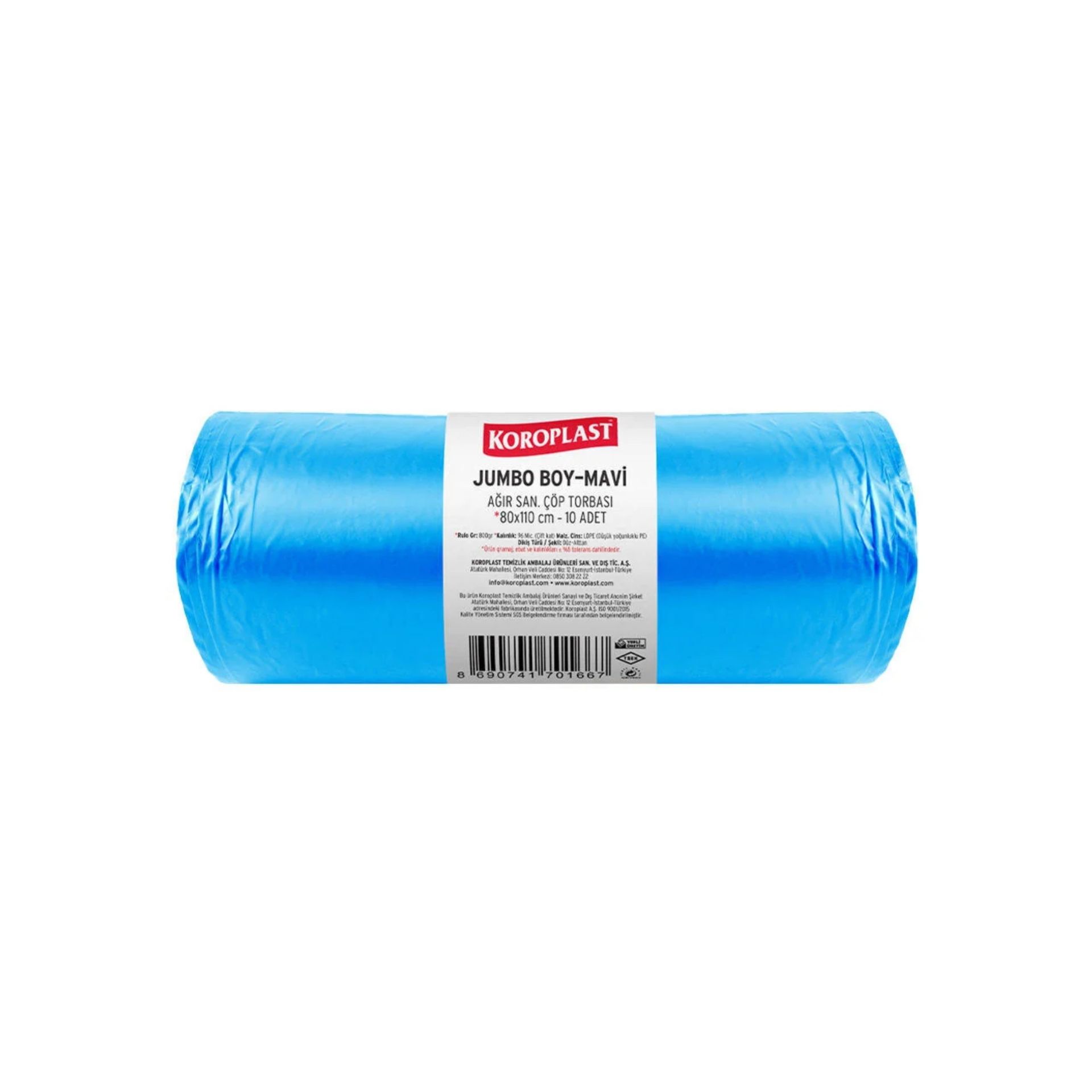 KOROPLAST ÇÖP TORBASI 800 GR.JUMBO 80X110