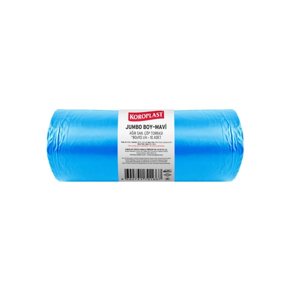 KOROPLAST ÇÖP TORBASI 800 GR.JUMBO 80X110