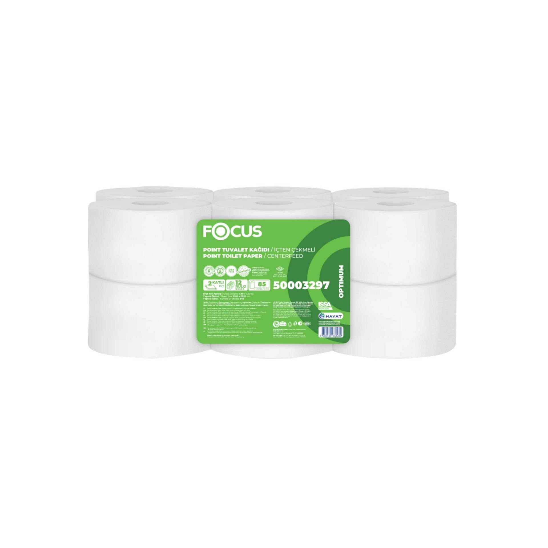 FOCUS EXTRA İÇTEN ÇEK TUVALE KAĞI12Lİ 150 mtX6