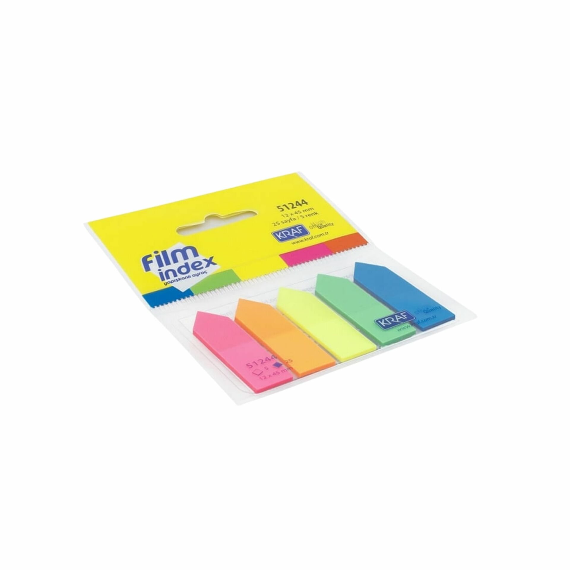 KRAF FILM INDEX OK ŞEKİLLİ 5 RENK 51244