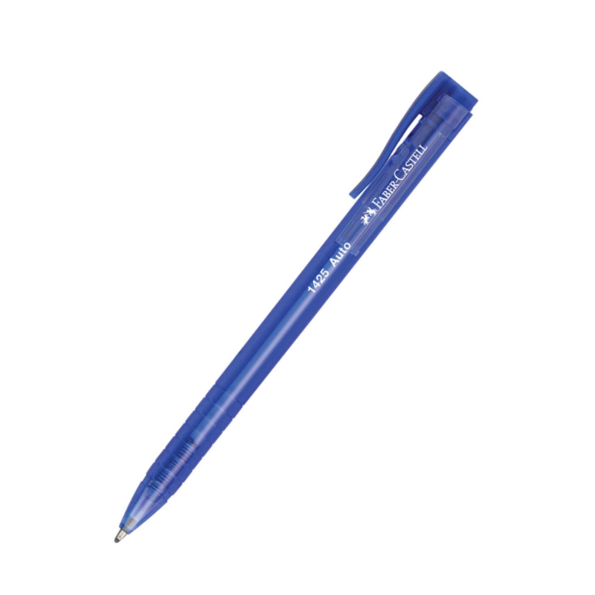 FABER CASTELL 1425 AUTO TÜKENMEZ KALEM MAVİ