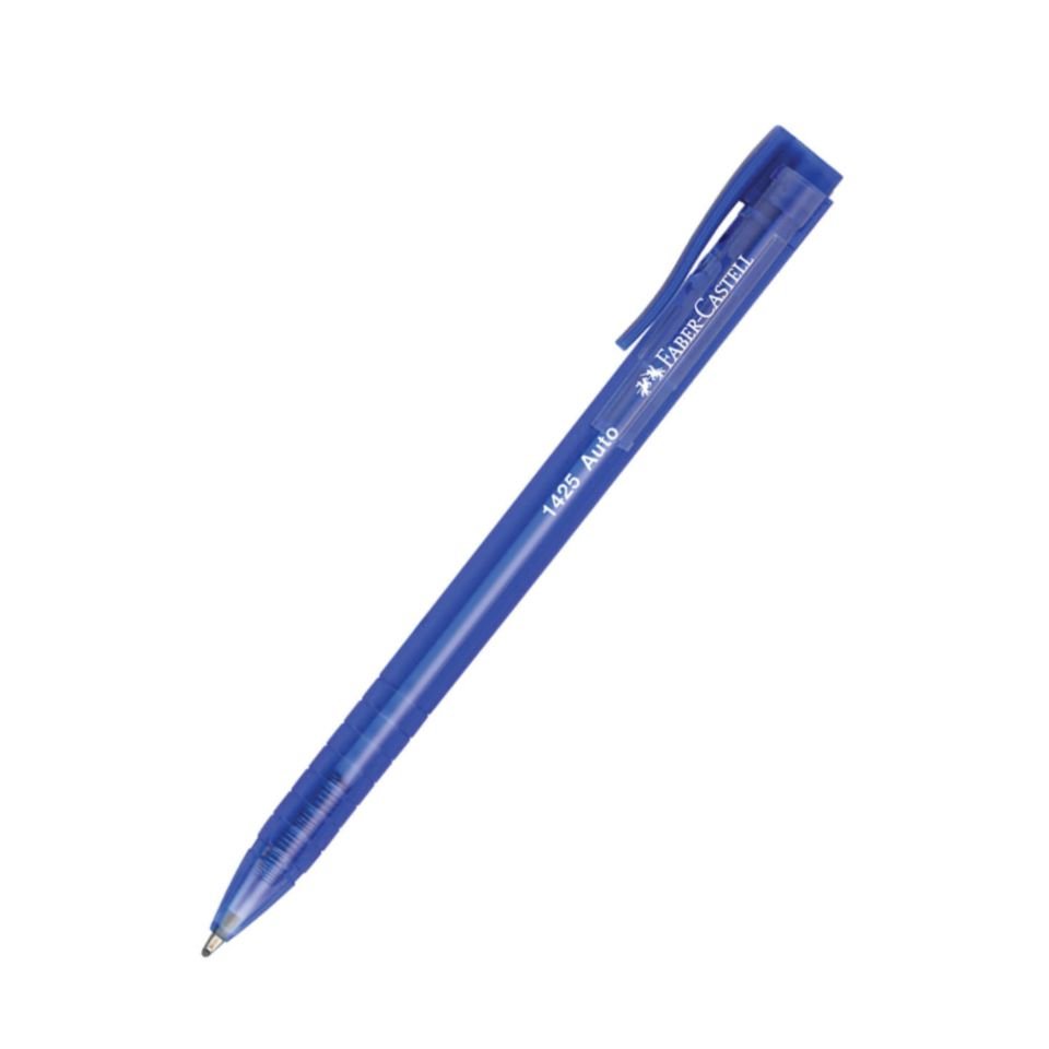 FABER CASTELL 1425 AUTO TÜKENMEZ KALEM MAVİ