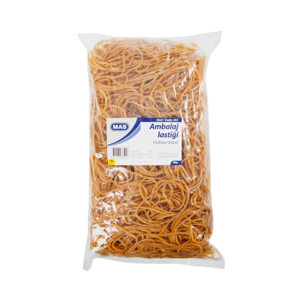 MAS 365 AMBALAJ LASTİĞİ 500gr %100 KAUÇUK
