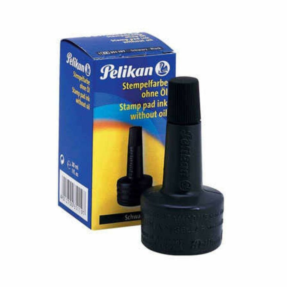 PELİKAN ISTAMPA MÜREKKEBİ SİYAH 30 CC