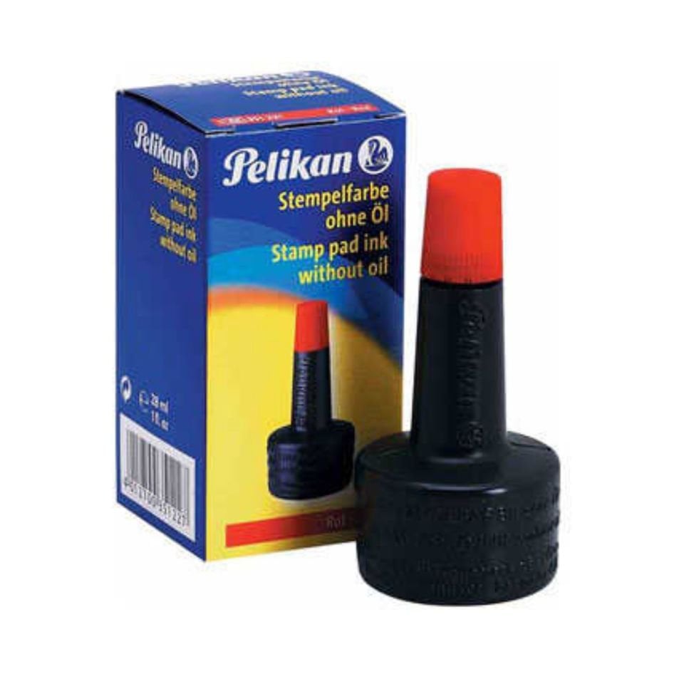 PELİKAN ISTAMPA MÜREKKEBİ KIRMIZI 30 CC