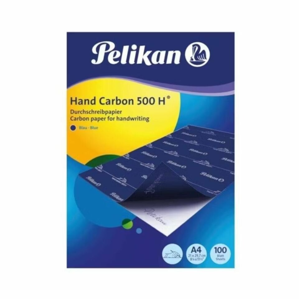 PELİKAN 500 H HAND MAVİ KARBON KAĞIDI 100 LÜ