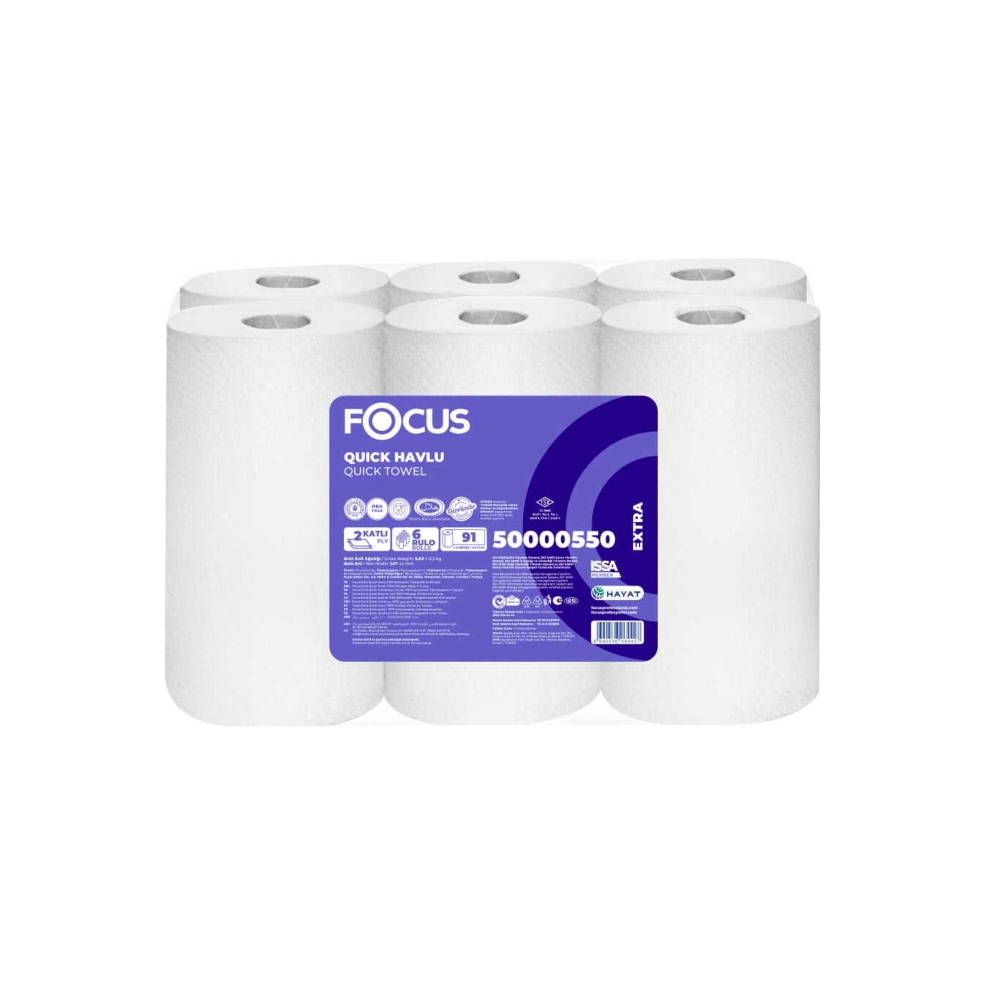 FOCUS EXTRA QUCK HAVLU 91 MT 1X6