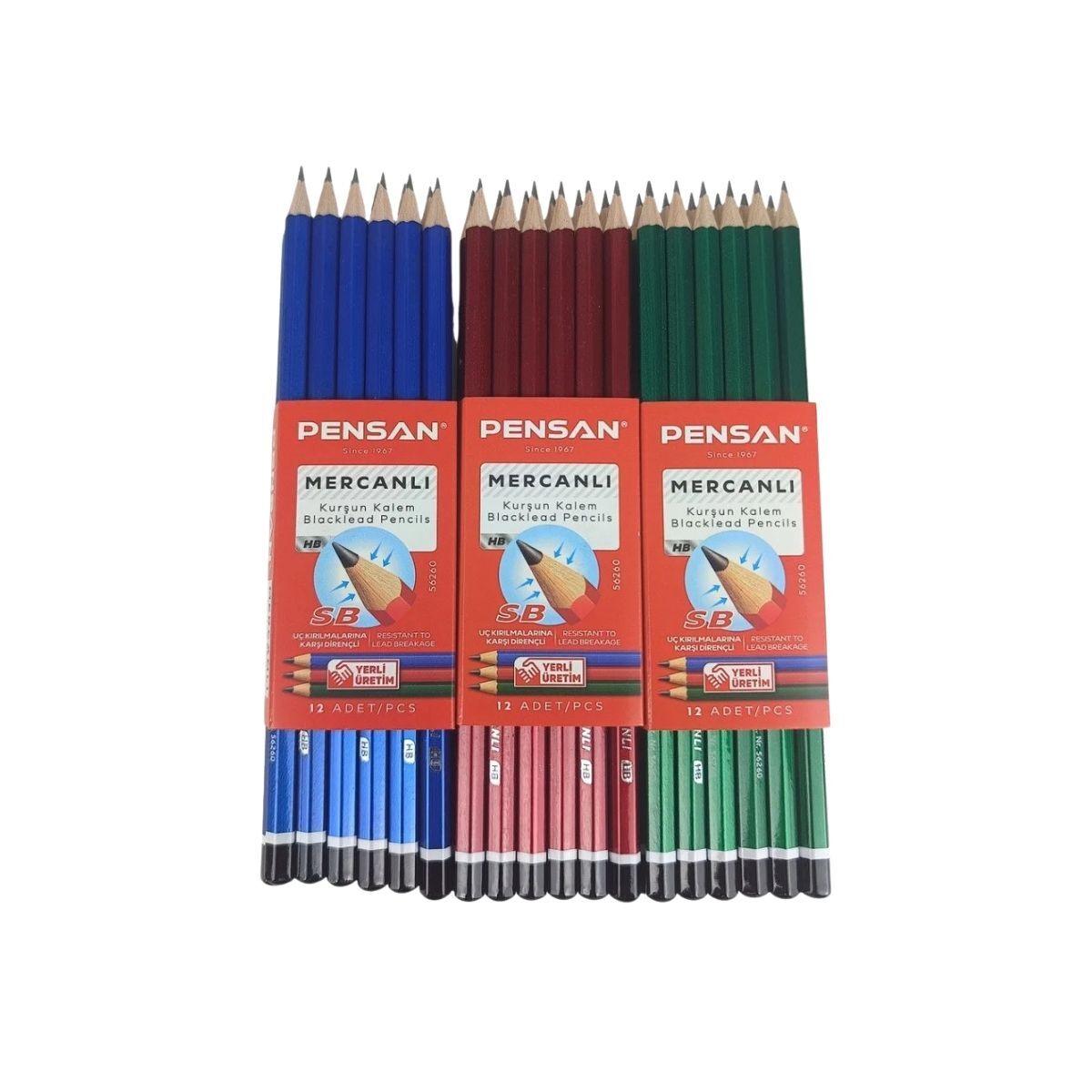 PENSAN KURŞUN KALEM MERCANLI 56260